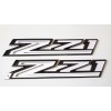 OEM 2pcs 2019-2023 Chevy Silverado Z71 Emblem OEM Fender Gloss