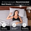 Silvery Silver Infused Bed Sheets Set - Ultra-Soft Temperature-Regulating Fabric