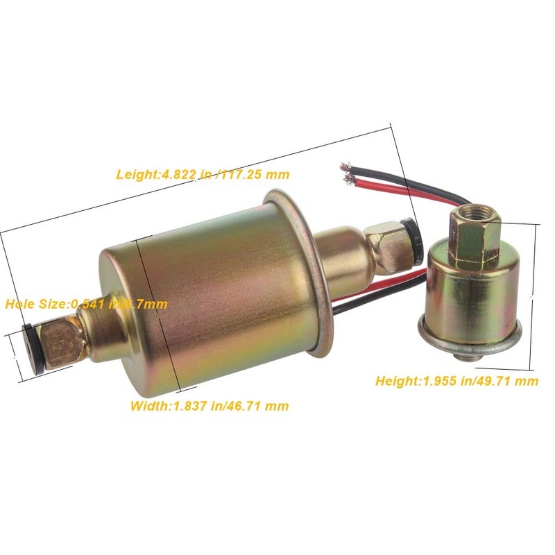Larbi GA8012S E8012S FD0002 P60430 EP12S High Pressure (5-9PSI）12V Heavy