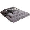 Popular Bath Sinatra Modern Bathroom Towel Set 3 Piece Bath,