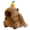 champracer Capybara Plush Toy Backpack Capybara Backpack Capybara Cuddly Toy
