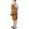 LJLB Heavy Duty Waxed Canvas Tool Apron with Adjustable Fit,