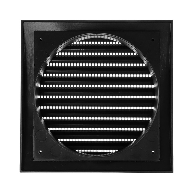 Repa Market 6 Inch Anthracite Dryer Vent Hood/Duct Cover for
