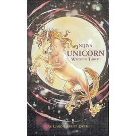 Unicorn Whisper Tarot | Rainbow Shop | 80 Cards with Japanese Instruction Manual (English Language Not Guaranteed)
