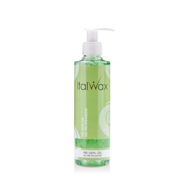 Italwax Pre Wax Gel - 250ml / 8.45fl.oz - Prepare the skin for waxing hair removal - Suitable for all skin types​
