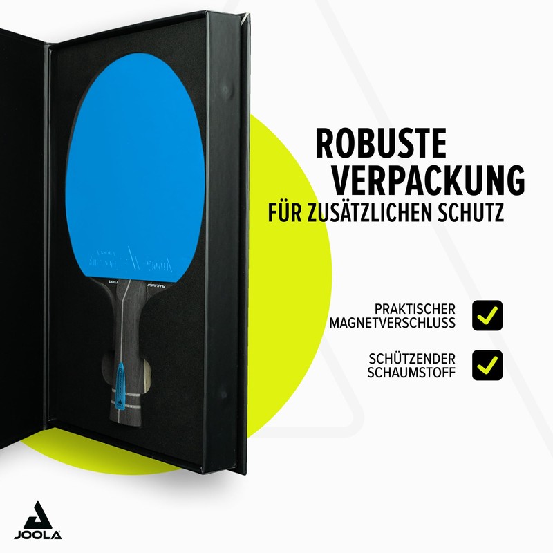 JOOLA Table Tennis Bat Infinity ITTF Approved Professional Carbon Table