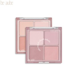BE AUBE Mix Match Cheek Palette 12.2g [Mute Garden Collection], Color:03 Rose Garden