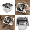 Jzhen Coffee grounds tee container, stainless steel knock box, coffee