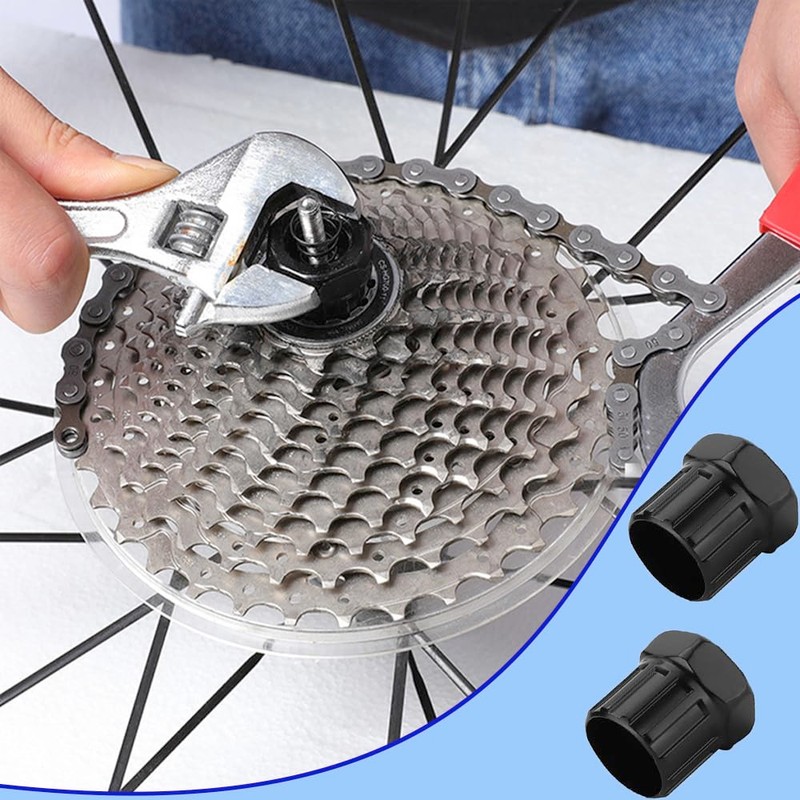 HayLniXy 2PCS Bike Cassette Lockring Tool Multifunctional Freewheel Remover Tool