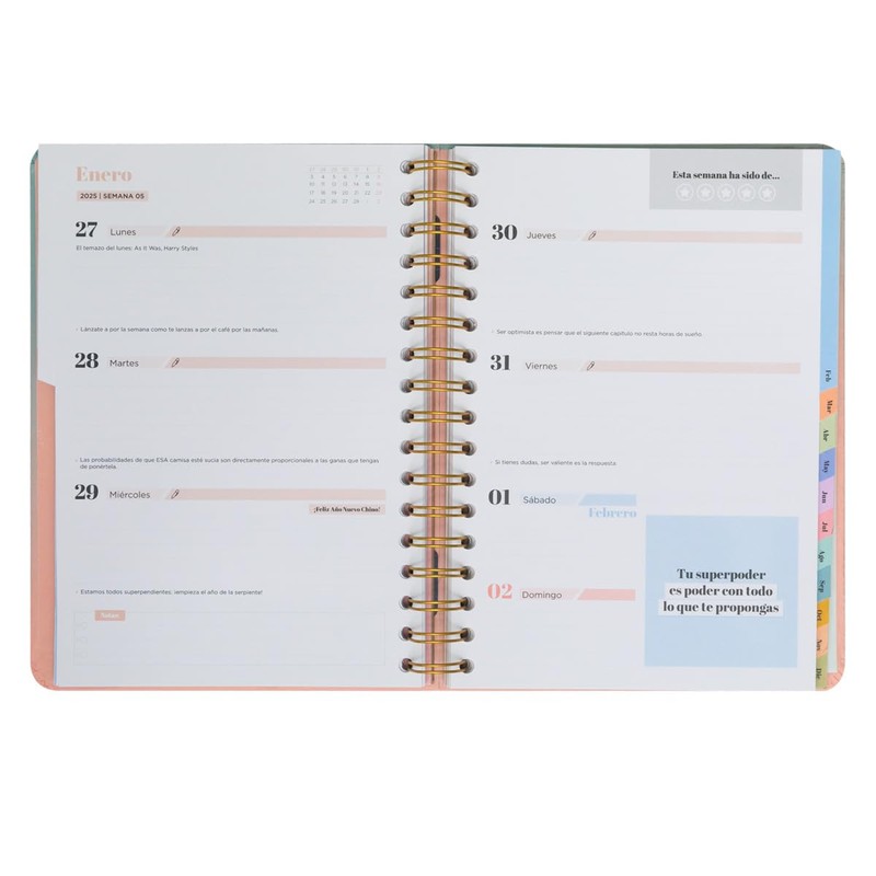 Mr.Wonderful – Office Agenda 2024-25 Weekly 18 Months – Many