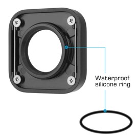 GEPULY Glass Cover Protective Lens Replacement for Gopro Hero 12 12Mini 11 10 9 Black, Camera Glass Protector Lens Cover Repair Part Accessories