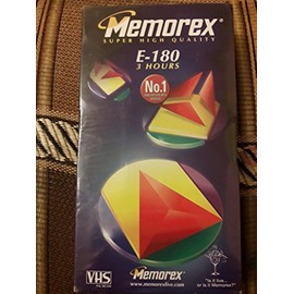 Memorex E180 SHG Video Tapes
