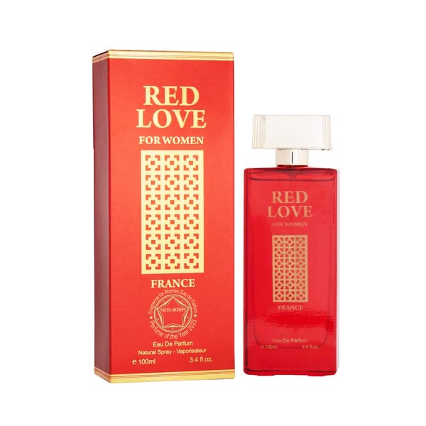 META-BOSEM Red Love, Perfume for Women Eau de Parfum Natural