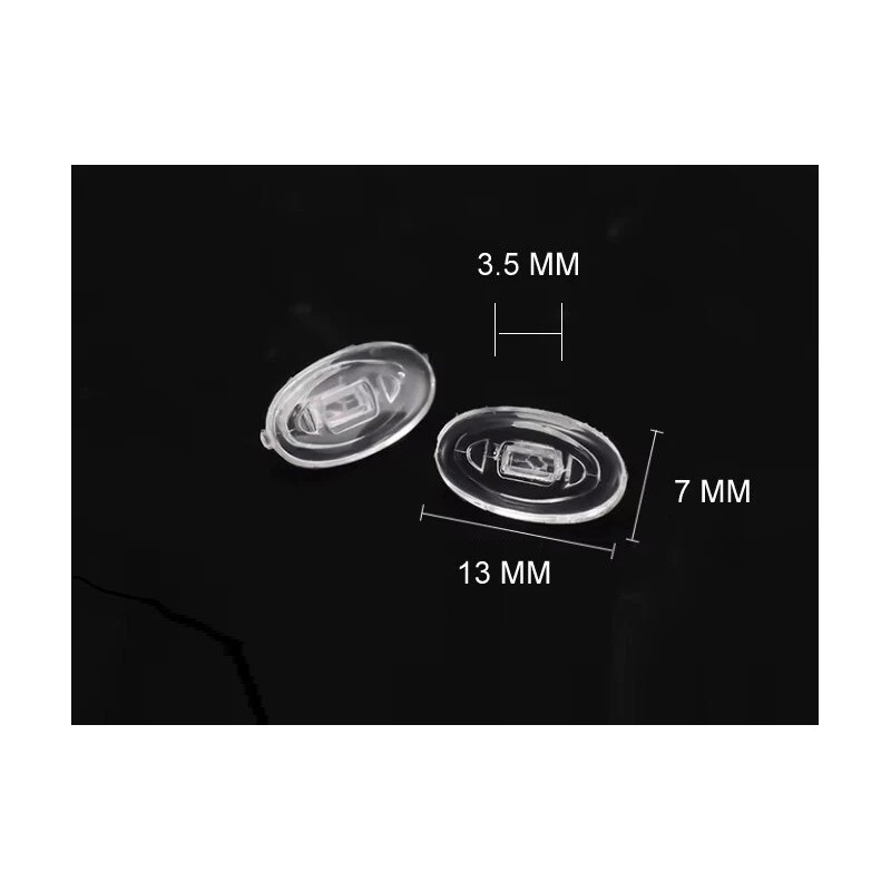 Galaxylense 2 Pair Nose Pads Push-in For Oakley Overload Warden