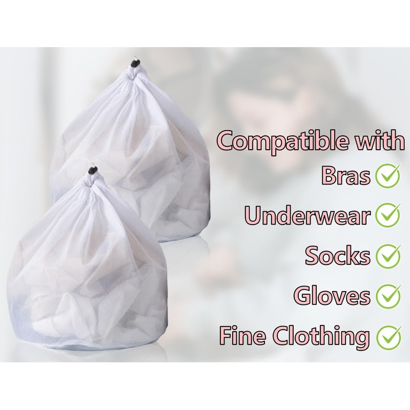 KAPSING Pack of 2 Laundry Nets, 30 x 40 cm