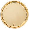 Royal Silver/Gold Round Stylish 23cm Silver/Gold Plated Paandan Tray Home