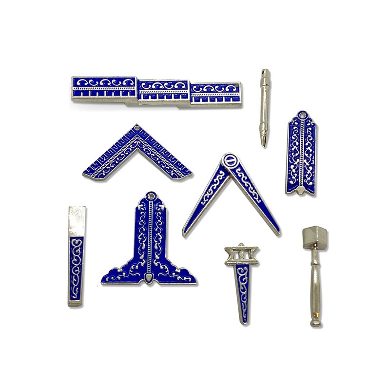 THE MASONIC COLLECTION Working Tools Set Miniature Gift Box Size