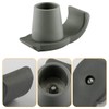 Thyonta 2 Pcs Non-Slip Rubber Cane Tips Walker Ski Caps
