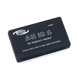 Bytecc U3CR-630 USB 3.0 6 Slots All-in-1 Palm-sized Card Reader / Writer, Hot Swappable, Supports SDHC/HDXC Memory Cards