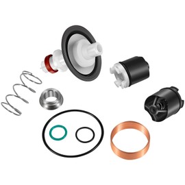 0887298 Total Repair Kit, Includes First and Second Check Assemblies, for Watts 1/4-1/2" LF009, 009 Replace for RK 009-T 1/4"-1/2" Reduced Pressure Zone Total Repair Kit