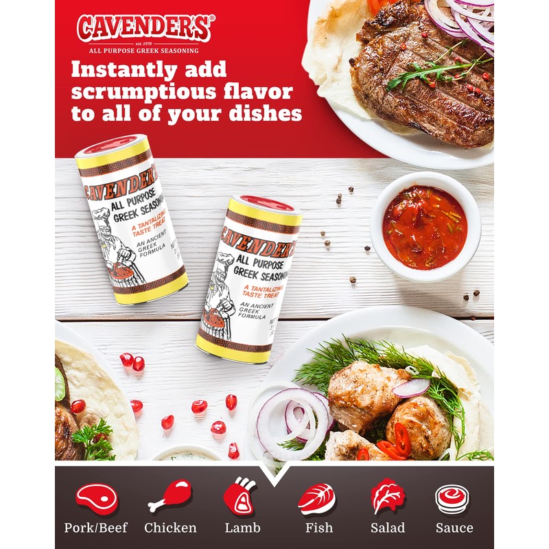 Cavender All Purpose Greek Seasoning 3.25 oz