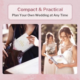 GLColl Wedding Planner for Bride - Wedding Planning Book and Organizer Set, Includes The Little Book of Wedding Checklists, Stickers, and Gift Box - Engagement Gifts or Shower Gifts.