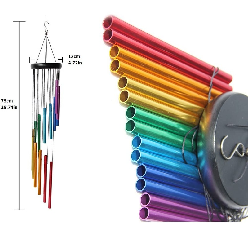 Zingtsing Wind Chimes Vivid Tone Wind Bell for Love &