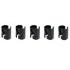 WAFJAMF 10 Pack Wire Shelving Shelf Lock Clips for 1"