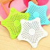 3-Piece Starfish Silicone Sink Strainer Set for Hair Catching