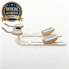 High Quality Home Spinal Twist Machine for Abdominal Crunches Waist Slimming Leg Extension WorkoutsColour: White Color, Size: 1240*455*320mm