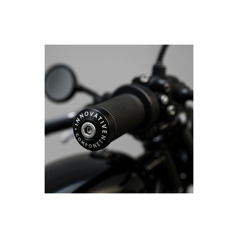 Motorcycle Handlebar Weights Handlebar Ends Motorcycle CNC 22 mm Black