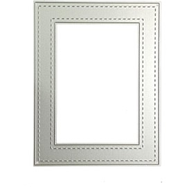 Rectangle Frame Metal Cutting Dies,Card Making and Scrapbooking Templates for DIY Greeting Cards,Embossing Stencils, Wedding/Birthday Decor (Congratulations and Blessing Designs)