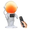 Astronaut Wake Up Light Sunrise Alarm Clock for Kids, Heavy