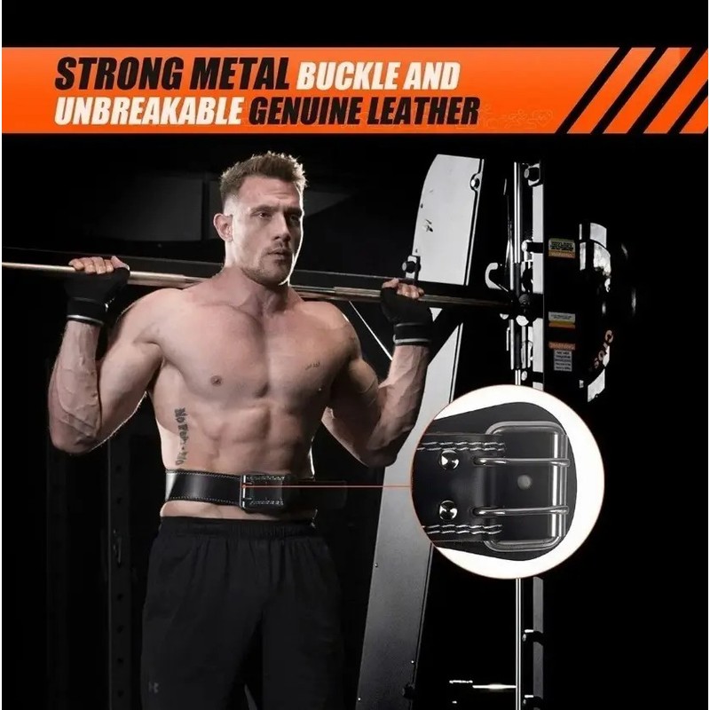 Faja Pesas Crossfit Gym Faja Cinturon Trabajo Faja De Piel