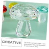 Ciieeo Mushroom Figurine Home Decor Ornament Mushroom Statue Sculpture Table