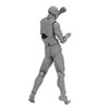 Figure Model PVC Action Figure Drawing Model Movable Joint Pedestal