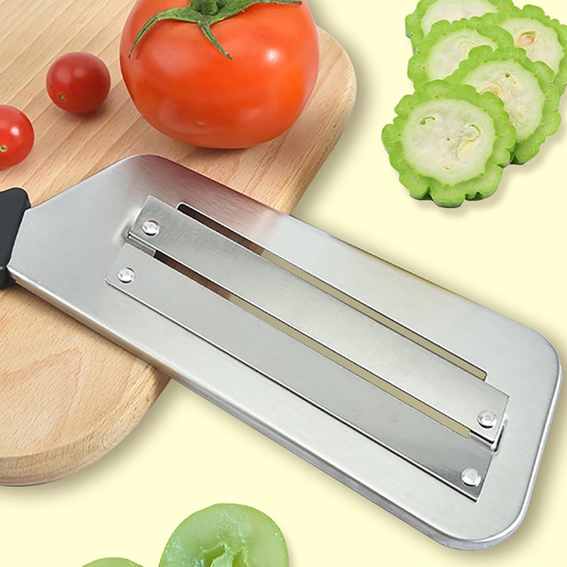 2 Pcs Cabbage Chopper Shredder - Stainless Steel Kitchen Knife