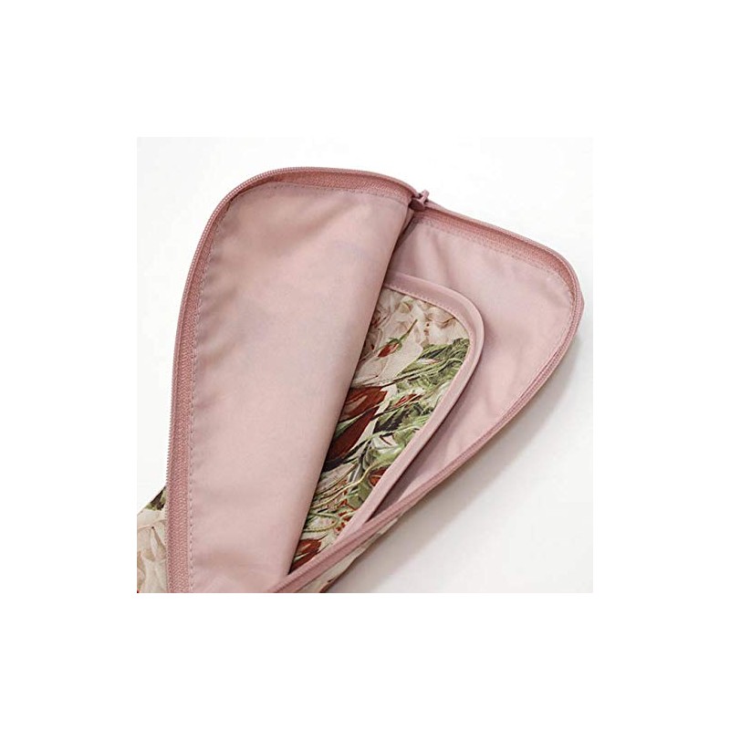 Multi Pouch Rudoute Rose Pastoral Pattern Mask Pouch Case