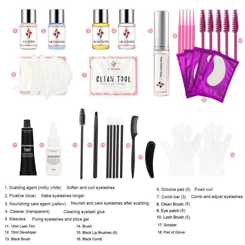ICONSIGN LASHLIFT Lash Lift Kit Eyelash Perm Kit Lash Curling