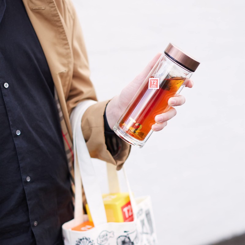 T2 Tea English Breakfast Black Tea Bags in Box, 25-count