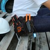 Tourbon Leather Utility Tool Belt Pouch 8 Pockets Tools Holster