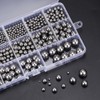 sourcing map 285pcs G16 Precision Balls Assortment Kit 3/32"- 1/2"