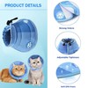 YQkangzhu Cat Recovery Collar, Dog Cone Collar, Soft Adjustable Elizabethan