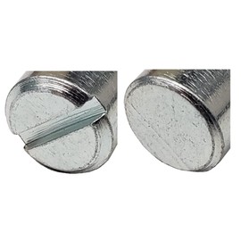 (50) Cross Dowels/Barrel Nuts - 10-24 12mm X 10mm Zinc-Plated CNC