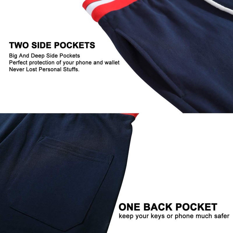 Amy Coulee Pantalones cortos de ajuste clásico para hombre con