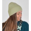 styleBREAKER Unisex Knitted Hat with Ribbed Pattern and Wide Brim,