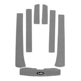 BlackTip Jetsports Traction Mats Compatible with Polaris All SLT, SLTH, SLTX Models Charcoal-Gray