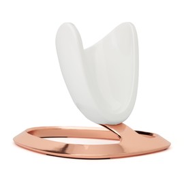 Nu Skin LumiSpa iO Stand | Luxurious Rose Gold Finish | Elegant, Compact, and Space-Saving Design | Secure, Durable, Slip-Resistant | Ideal for Vanity and Bathroom Display