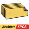 Microfiber Cleaning Towels for Car Care – Thickened Absorbent Yellow