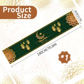 Exquisite Bayram Decoration - Ramadan Table Decoration, Table Runner, Ramadan, Ramadan Decoration for Your Holiday Table, Umrah Mubarak, Perfect Bayram Gifts